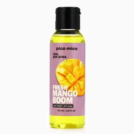 Shower gel female Fresh Mango Boom, 100 ml, mango aroma, Pico Mico-1