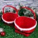 Set of baskets "Red fur coat", 2 pcs: 28 × 22 × 11/33.5 cm, 22 × 17 × 9/27 cm, veneer