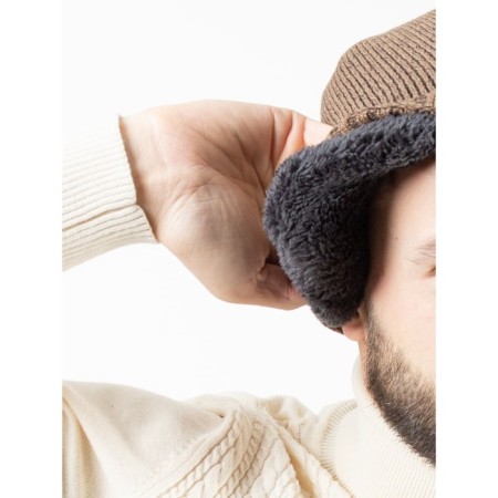Male ISee hat, size 52-56, brown color-2