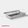 A set of foil for baking and baking shares, 2.235 l, 31 × 21 × 5.5 cm, 2 pcs