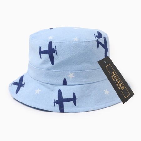 Panama Children's Minaku "Aircraft", Blue color, rr 48-49-4