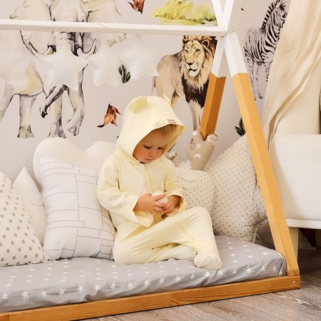 Combineson Children's Minaku, Ivory color, height 74-80 cm-4