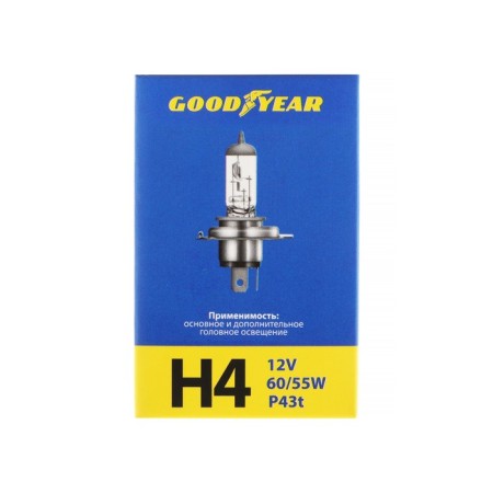 Car lamp Hoodyear, H4, 12 V, 60/55 W-5