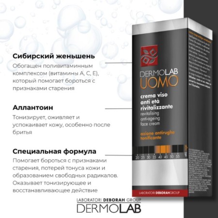 Facial cream Dermolab Revitalizing Anti-Ageing Face Cream, anti-aging, 50 ml-2