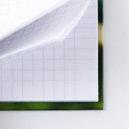 Notepad in solid cover A7, 64 liters "Raccoon"-2
