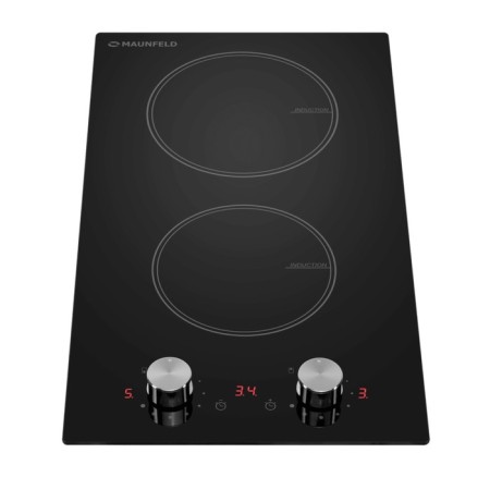 Hon surface Maunfeld CVI292MBK, induction, 2 burners, black-1