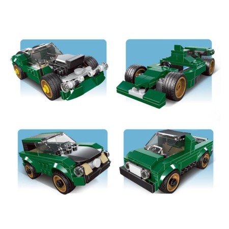 Block designer "Sports", 195 parts, 10 assembly options-1