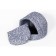House Estrem "Corinth" No. 2, 42 x 37 x 37 cm, gray