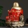 Figure "Hotya sitting big" bronze, red, 32x25x51cm