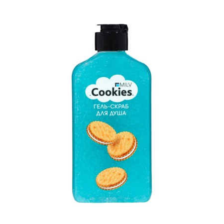 MILV shower gel-scrub "Cook", 340 ml