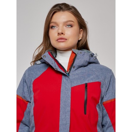 Ski jacket women, size 54, red color-11