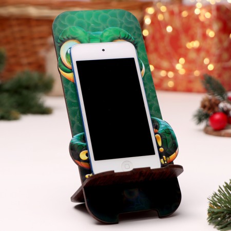 Stand for the phone "Snake 2025. Domes", 19 x 8cm-2