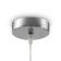 Suspended lamp Freya Fr5375PL-01CH1 ASTERY, 170x170x900 mm, E27, 1x60W, color chromium