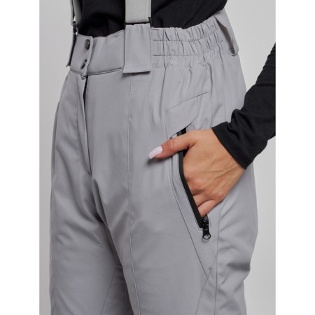Ski costume female winter, size 44, green color-19
