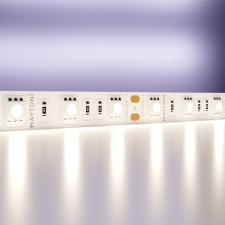 LED tape Maytoni, 12V, IP20, 5050, 14.4W/m, 4000k, 5 m, monochrome glow