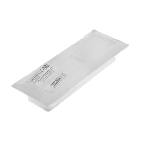 Ventilation grate, 60 x 204 mm, with a flange, stiff-6