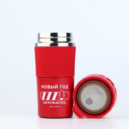 New Year. The thermostat with the "New Year loads" button, 380 ml-1