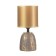 Table lamp "Diana" E27 40w eggplant-gold 13x13x27.5 cm