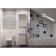 Tumbling under the Aquaton Country sink, 50 cm, white color, oak Verona