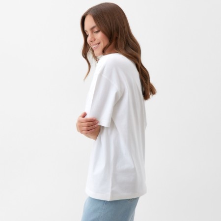 Women's T -shirt KAFTAN: BASIC Line col. White, rr 48-50-3