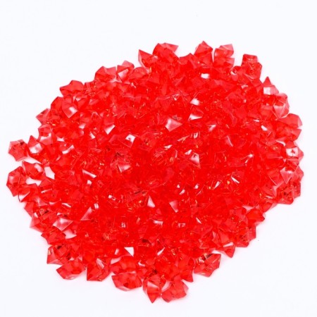 Artificial ice, 260 pcs, 25 x 18 mm, red-3