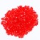 Artificial ice, 260 pcs, 25 x 18 mm, red