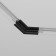 Angle-connector 135 ° Exign built under GCL 12.5 mm, black