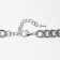 The necklace "volume chain" is small, the color is silver, 45 cm