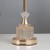 Board lamp with backlight 16885/1 E27 40W gold 22x22x40 cm