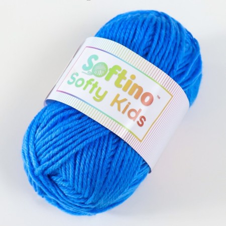 Yarn 100% acrylic "Softy Kids" 90m ± 5m 50 g color 24 azure-blue-1