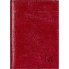Cover for passport, red color