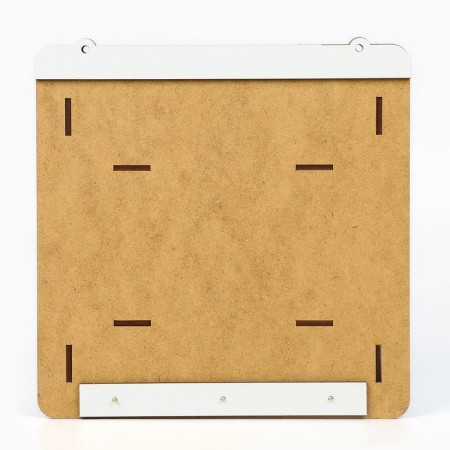 The keybox is wall -mounted with a shelf and a pocket, a bicycle, 19.2 x 20 cm.-5