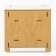 The keybox is wall -mounted with a shelf and a pocket, a bicycle, 19.2 x 20 cm.