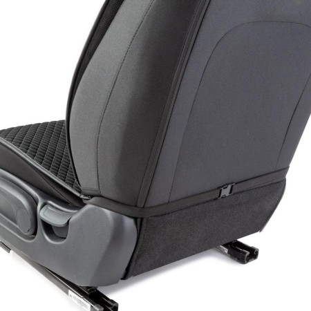 Front seats Carperformance, 2 pcs, Fiberflax (soft flax), rhombus, black-gray-4