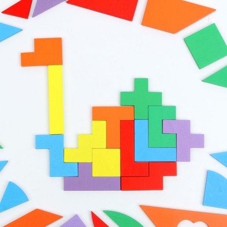 Children's puzzle "Collect yourself", 30 × 30 × 0.7 cm-3