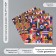 Scrapbooking paper bilateral "Color Geometry" density 180 grams set 5 pcs 30.5x32 cm 10718