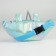 Children's belt bag Magis Unicorn with a zipper, blue color