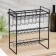 Standing for bottles of shade, 2 tiers, angle 45 degrees, black color