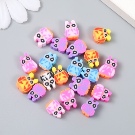 Beads for PVC "Owes" set 20 pcs 0.5x1x1 cm