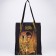 Soper bag "Kiss", without lightning, without lining, black color