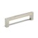 Square Cappio RSC008 bracket handle, stainless steel, m/o 96 mm, silver color