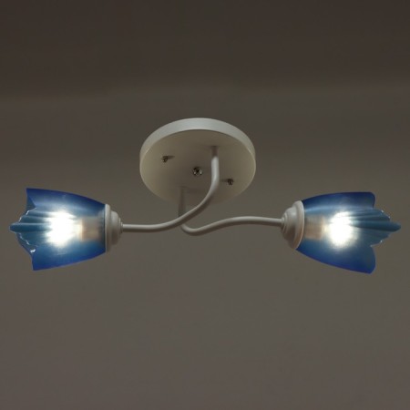 Chandelier 1341002/2BL E27 15W White-blue Bayerlux-2