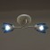 Chandelier 1341002/2BL E27 15W White-blue Bayerlux