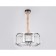 Crystal chandelier with Ambrella Light, Traditional, TR5366, E14, Color Chrome