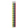 Chernographic pencil with the eraser "stripes", hardness of NV