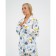 Pajamas (shirt, trousers) female kaftan "tropics" p. 44-46