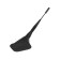 Decorative Antenna Skyway, 15.5 cm, thin rectangular base 65x50 mm, black, S00201012
