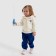 Costume: sweatshirt and pants crumb I am Blueberry p. 86-92, blue / milk