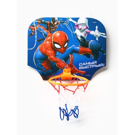 Basketball ring with the ball "The fastest", Spider -Man-5