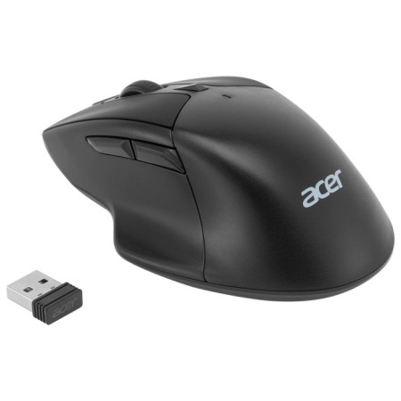 Acer OMR170 Black Optical mouse (1600DPI) wireless BT/Radio USB (5but)-6